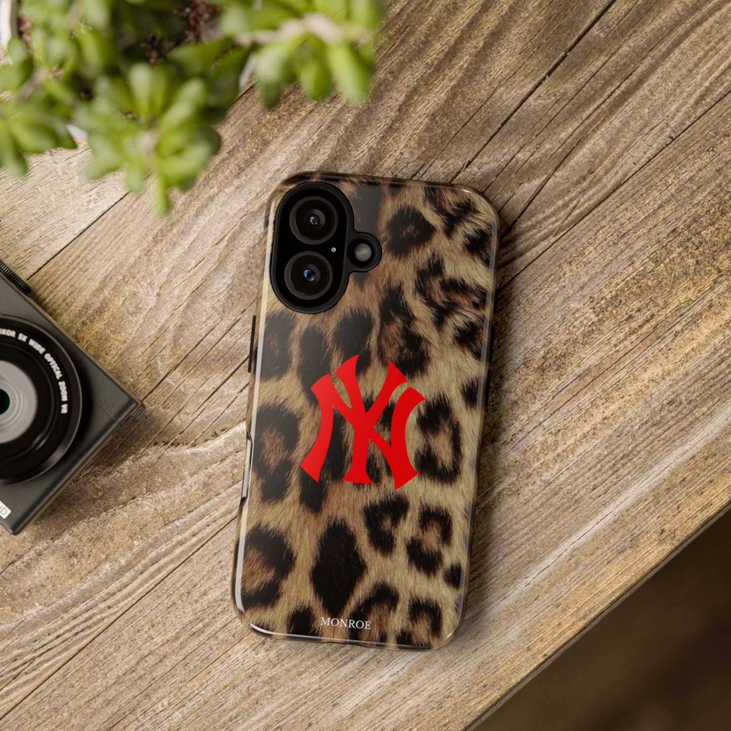 Leopard Print NY Tough Case