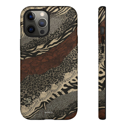 Safari Stripe Tough Phone Case