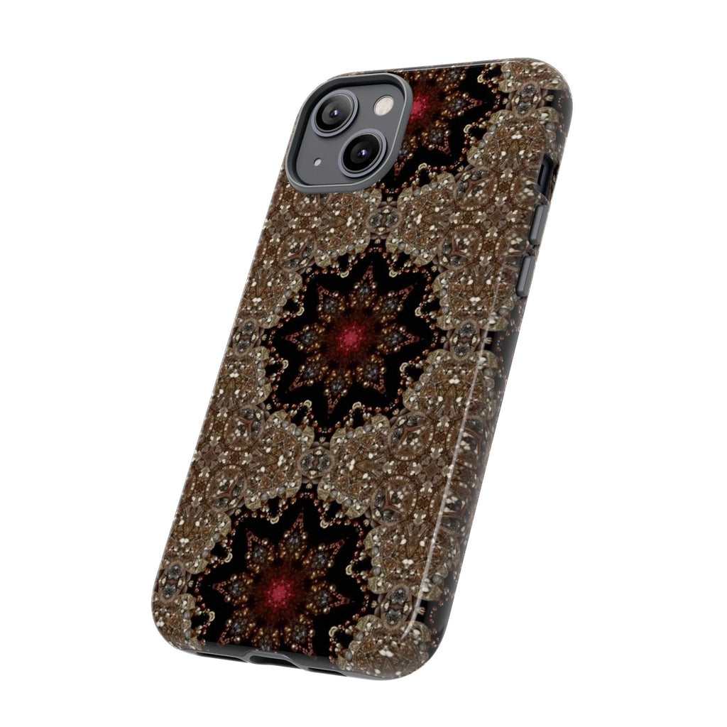 Brown Mandala Tough Protective Case
