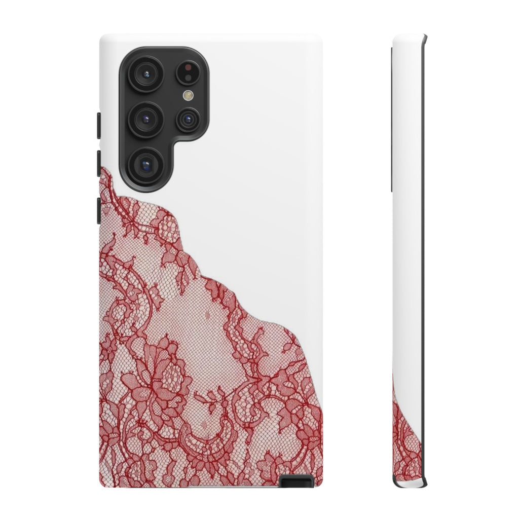 Red Lace Phone Case