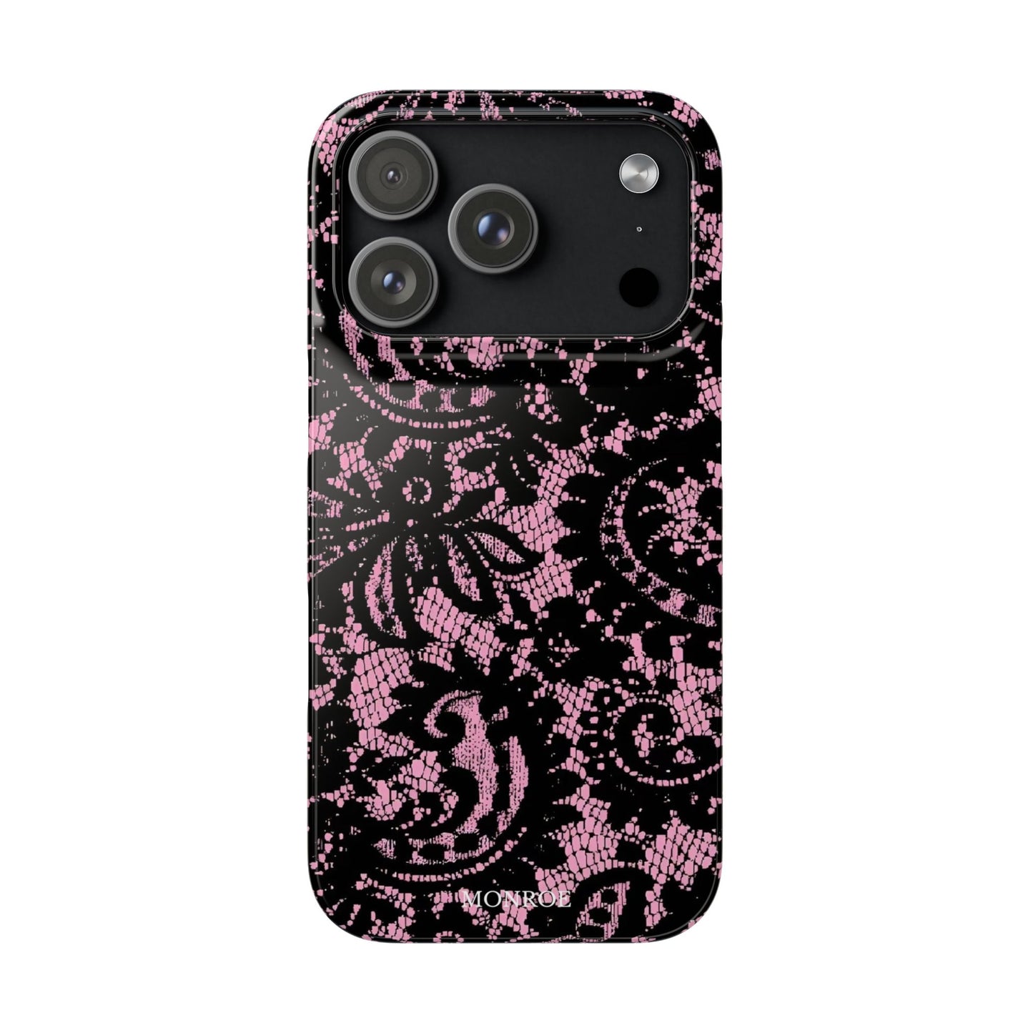 Pink Lace Pattern Case