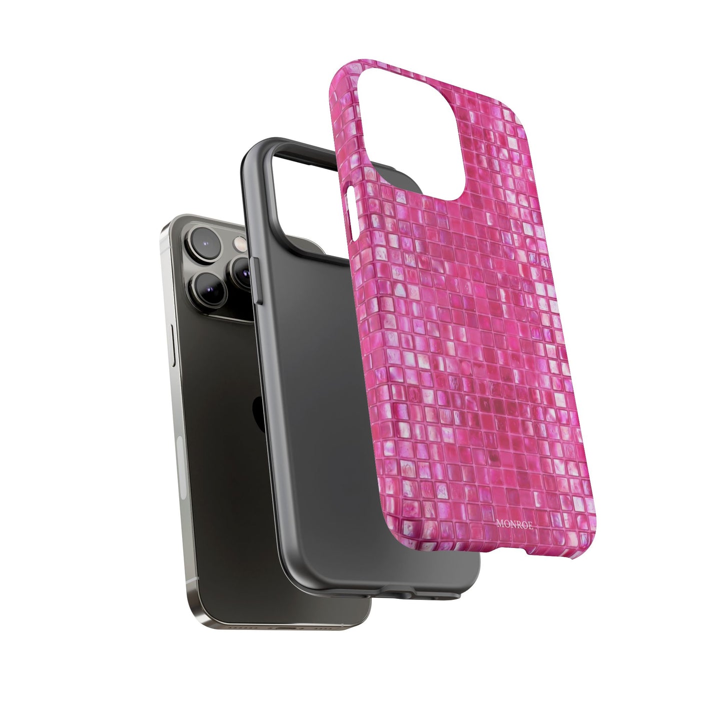 Hot Pink Mosaic Tough Case