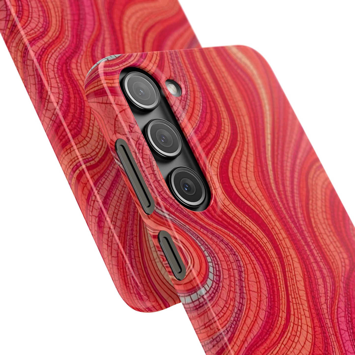 Retro Wavy Red Case