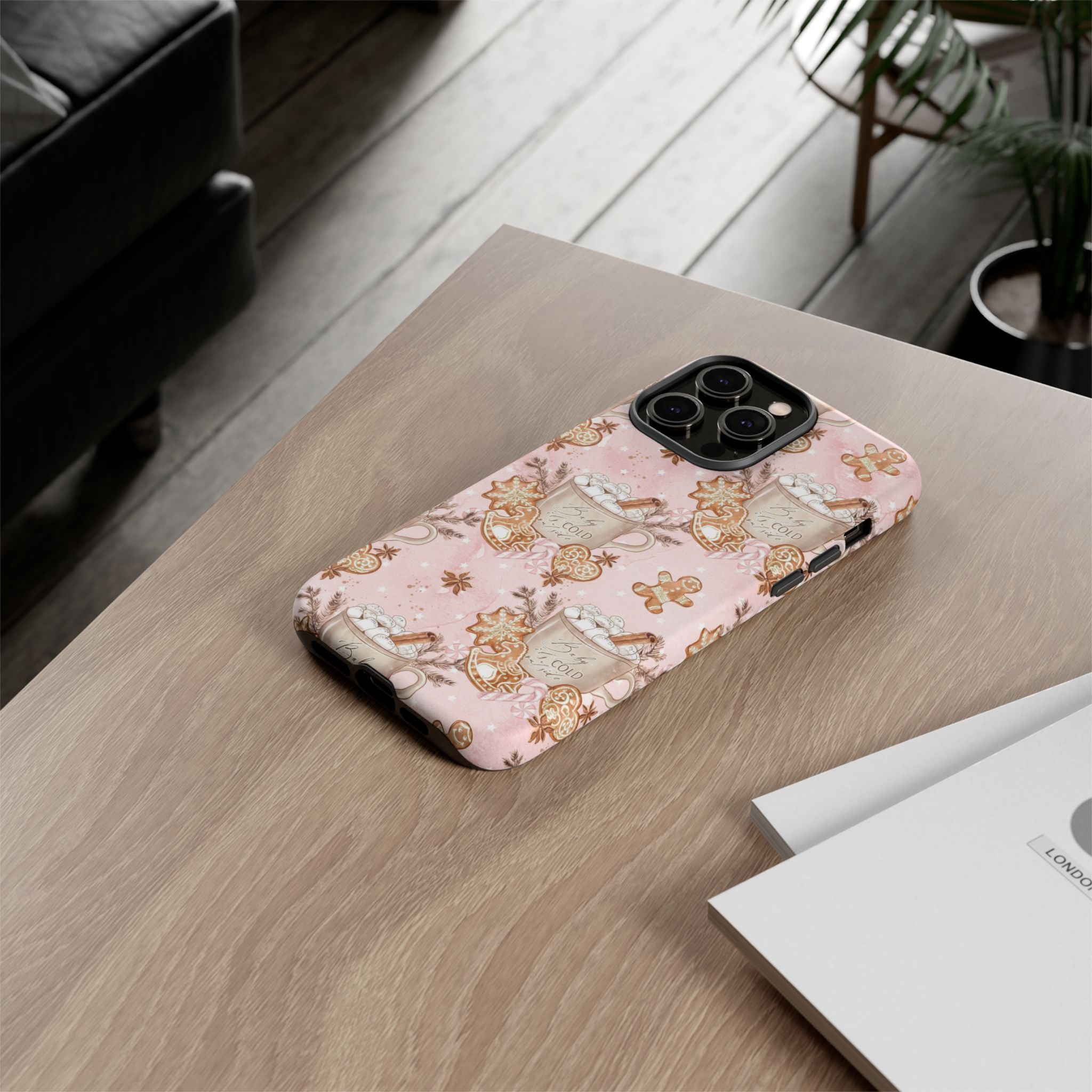 Pink Christmas Phone Case