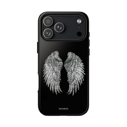 Silver Wings Black Tough Case