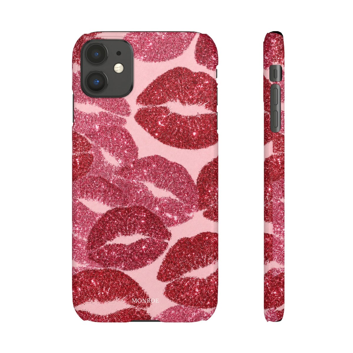 Pink Glitter Kiss Case