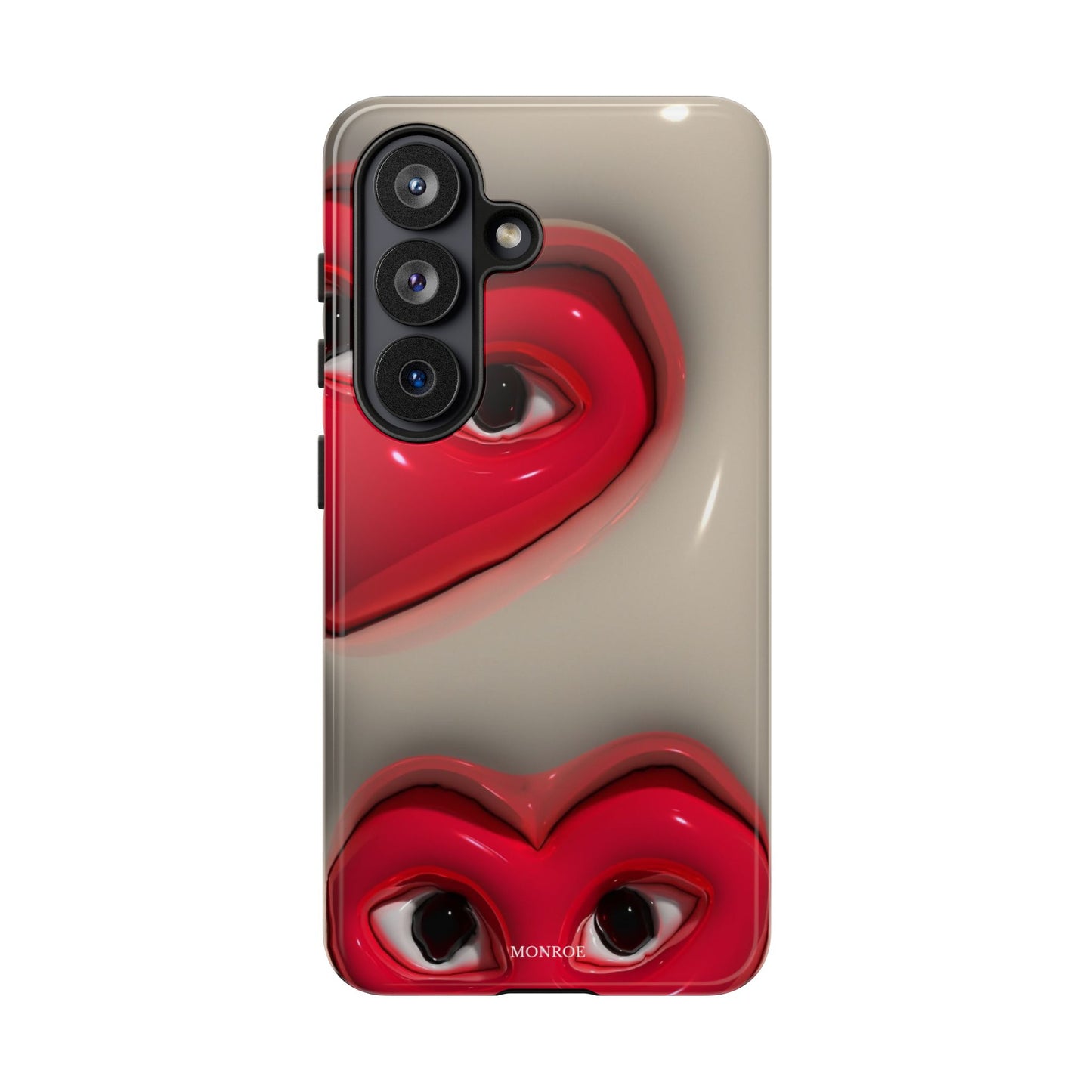 Red Heart Eyes Tough Case