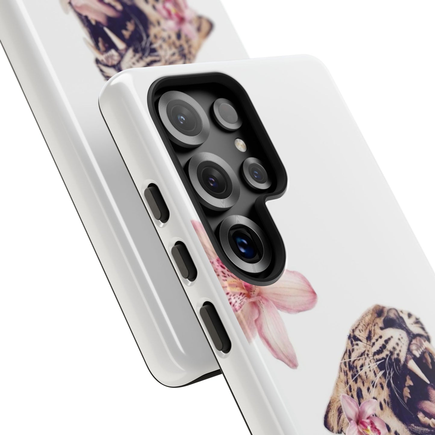 Leopard Blossom Tough Case