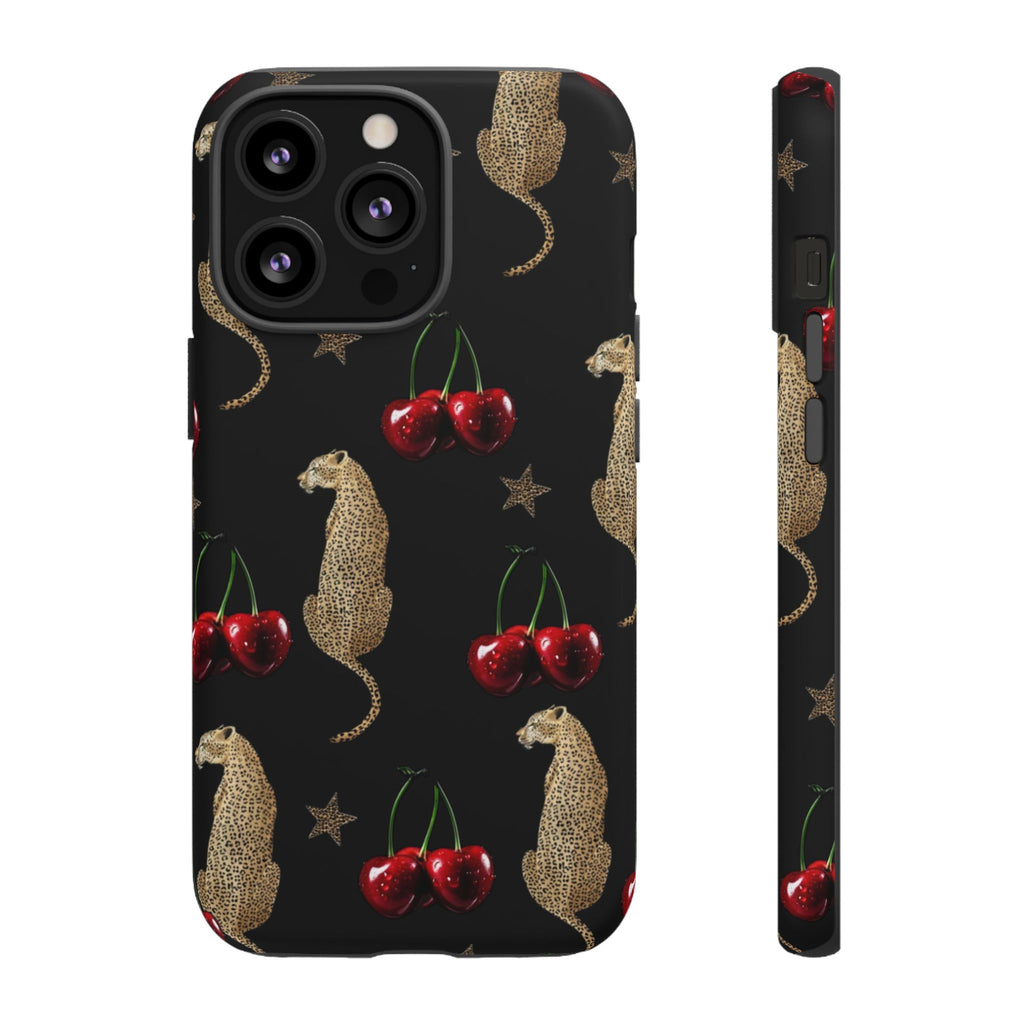 Leopards & Cherries Phone Case