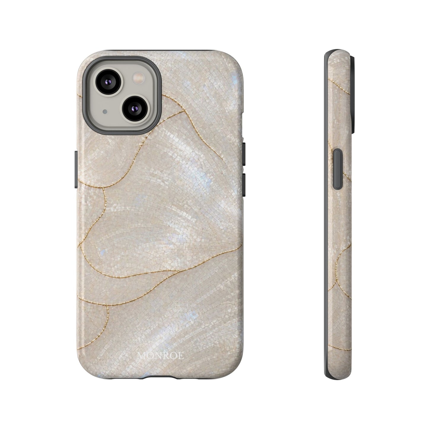 Pearlescent Marble Tough Phone Case