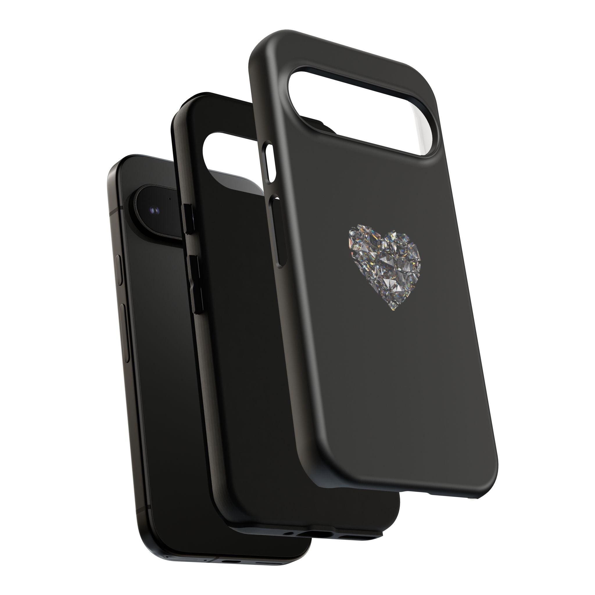 Crystal Heart Phone Case