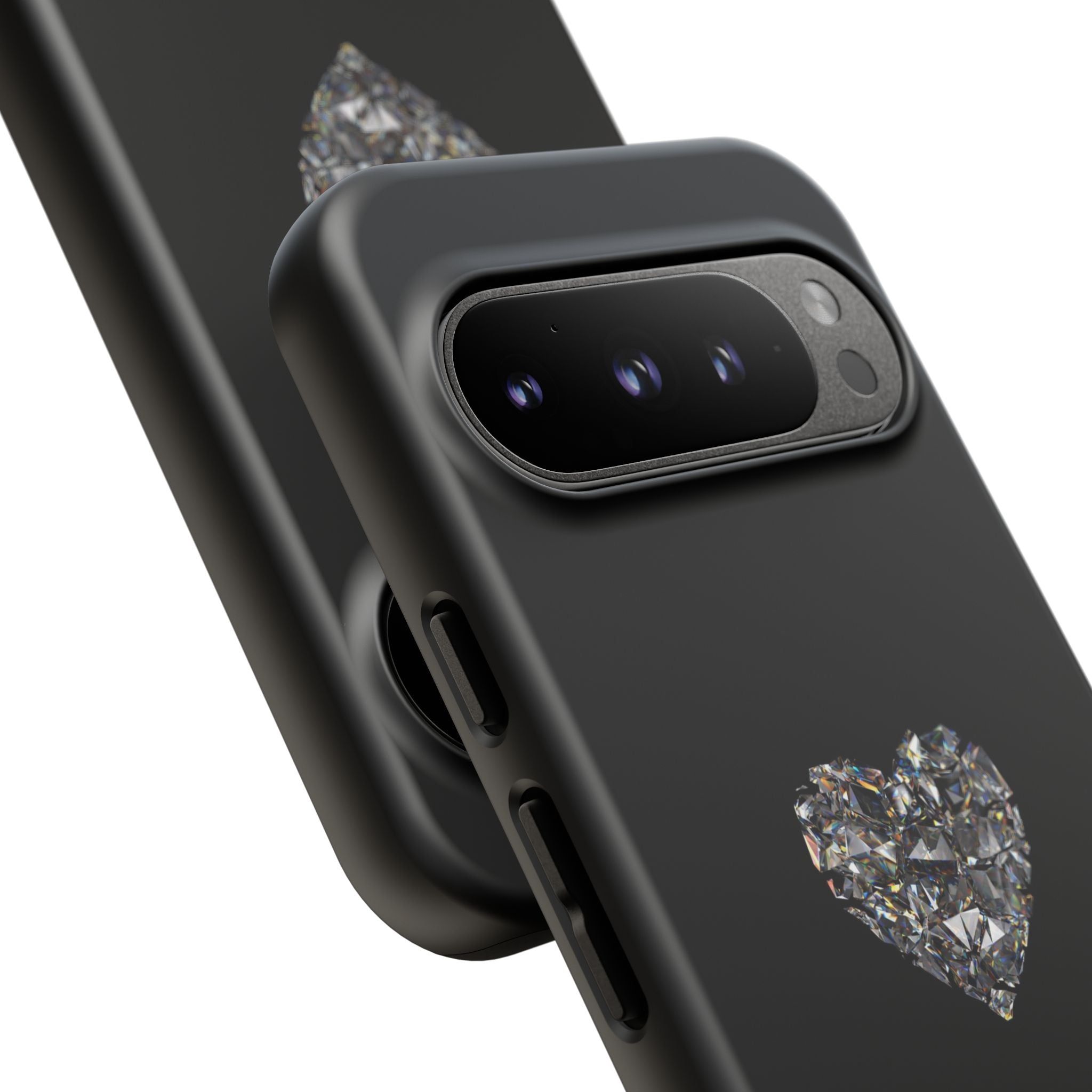 Crystal Heart Phone Case