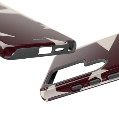 Burgundy Stars Tough Case