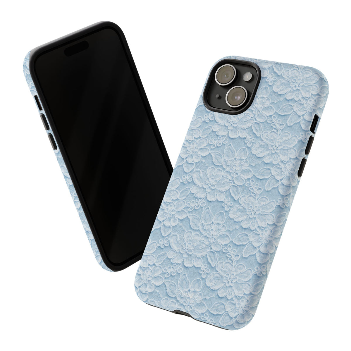 Glacier Blue Lace Tough Case