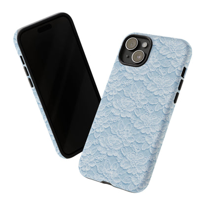 Glacier Blue Lace Tough Case