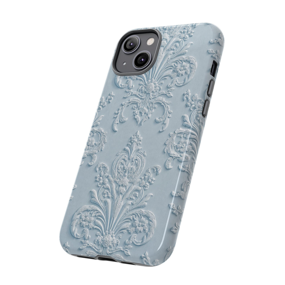 Blue Vintage Pattern Tough Case