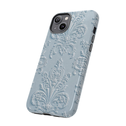 Blue Vintage Pattern Tough Case