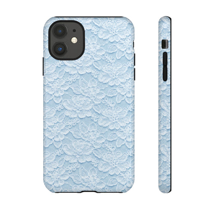 Glacier Blue Lace Tough Case