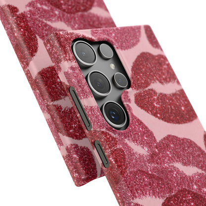 Pink Glitter Kiss Case
