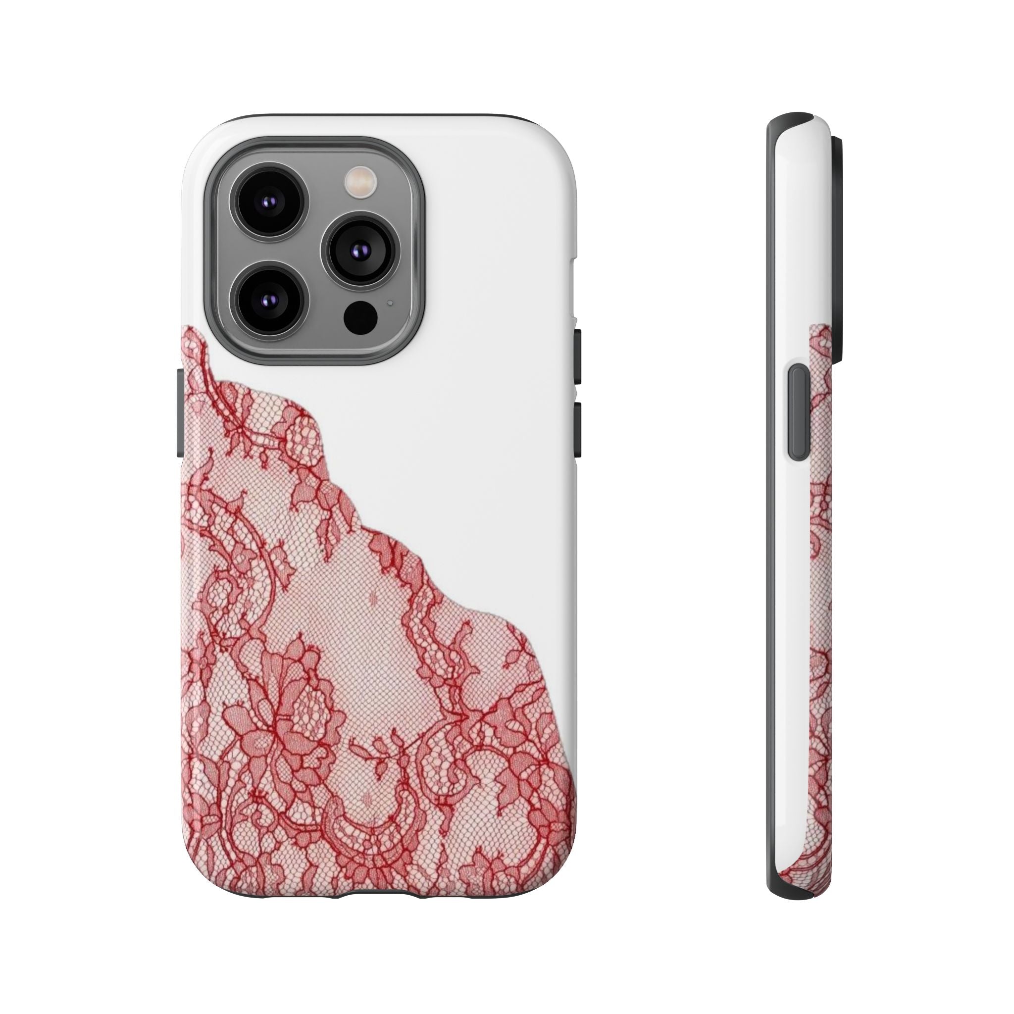Red Lace Phone Case