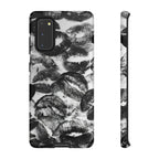 Black and Kiss Design Phone Case