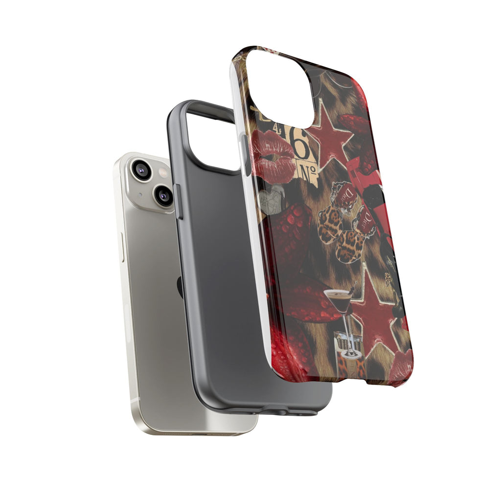 Cheetah Red Phone Case