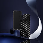 Black Polka Dot Phone Case