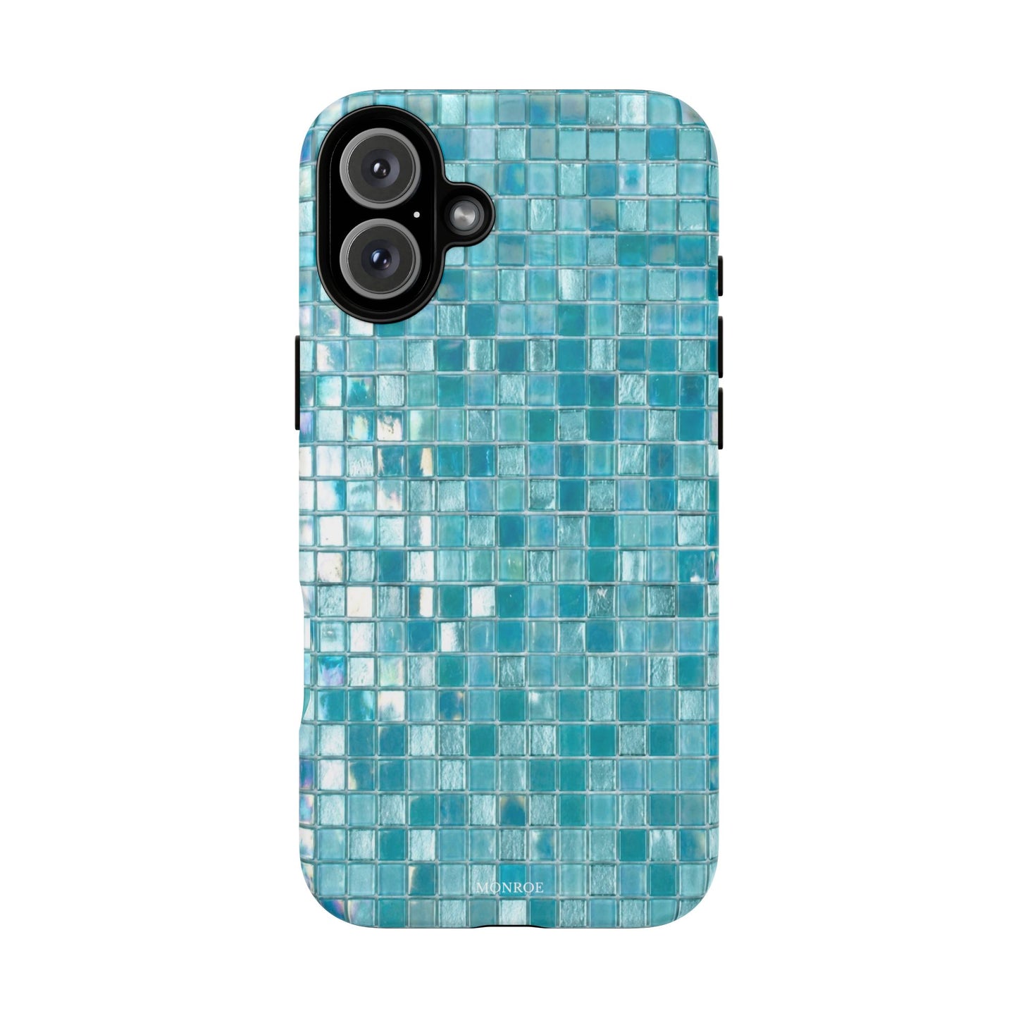 Hot Blue Mosaic Tile Tough Case
