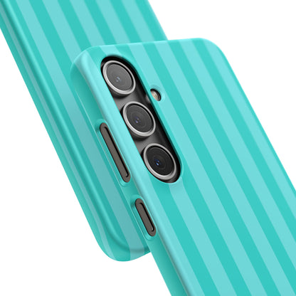Striped Aqua Case