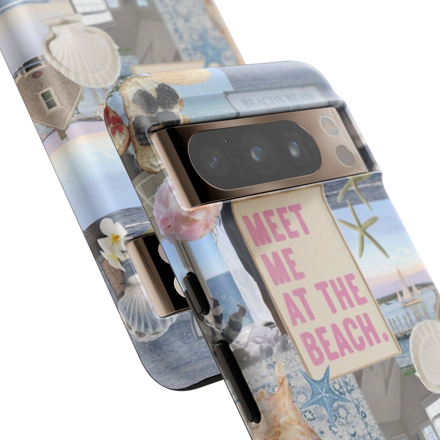 "Meet Me at the Beach" Coastal Tough Case