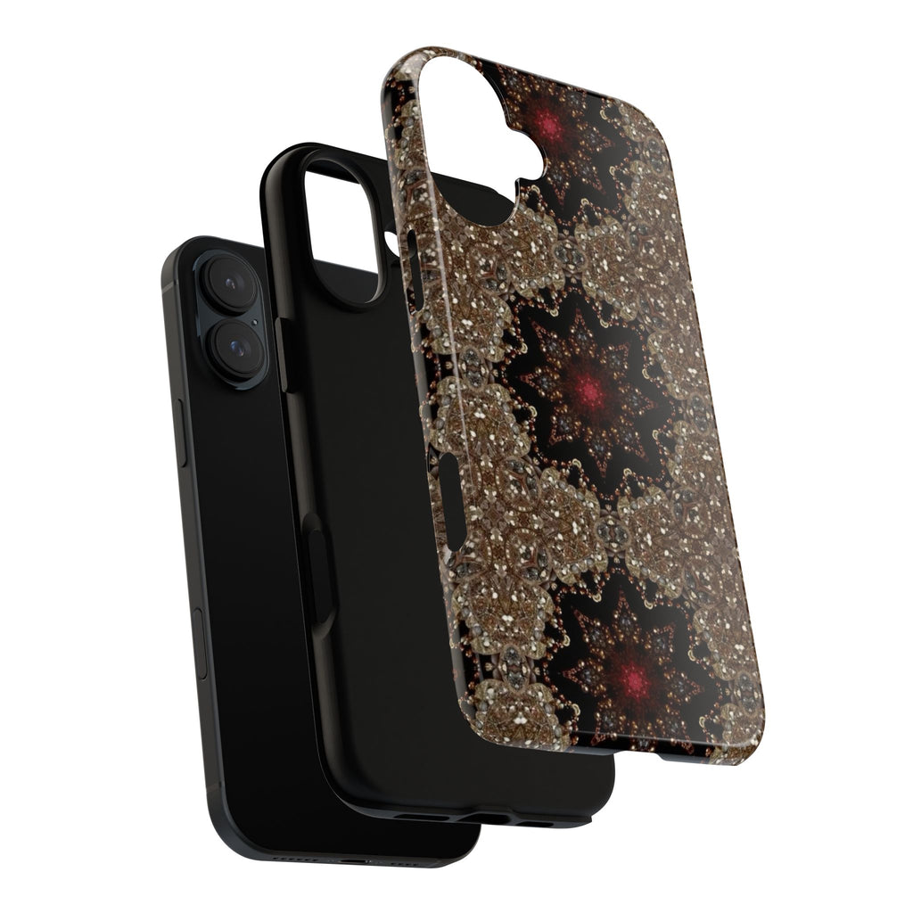Brown Mandala Tough Protective Case