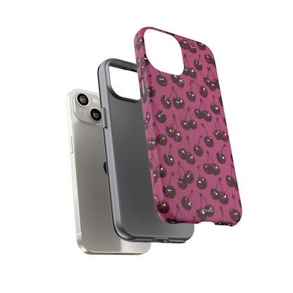 Burgundy Cherries Tough Case
