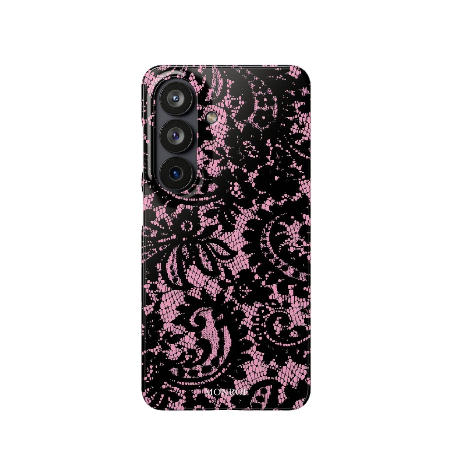 Pink Lace Pattern Case