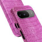 Purple Croc Phone Case