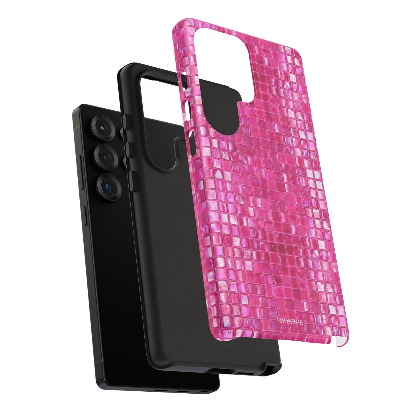 Hot Pink Mosaic Tough Case