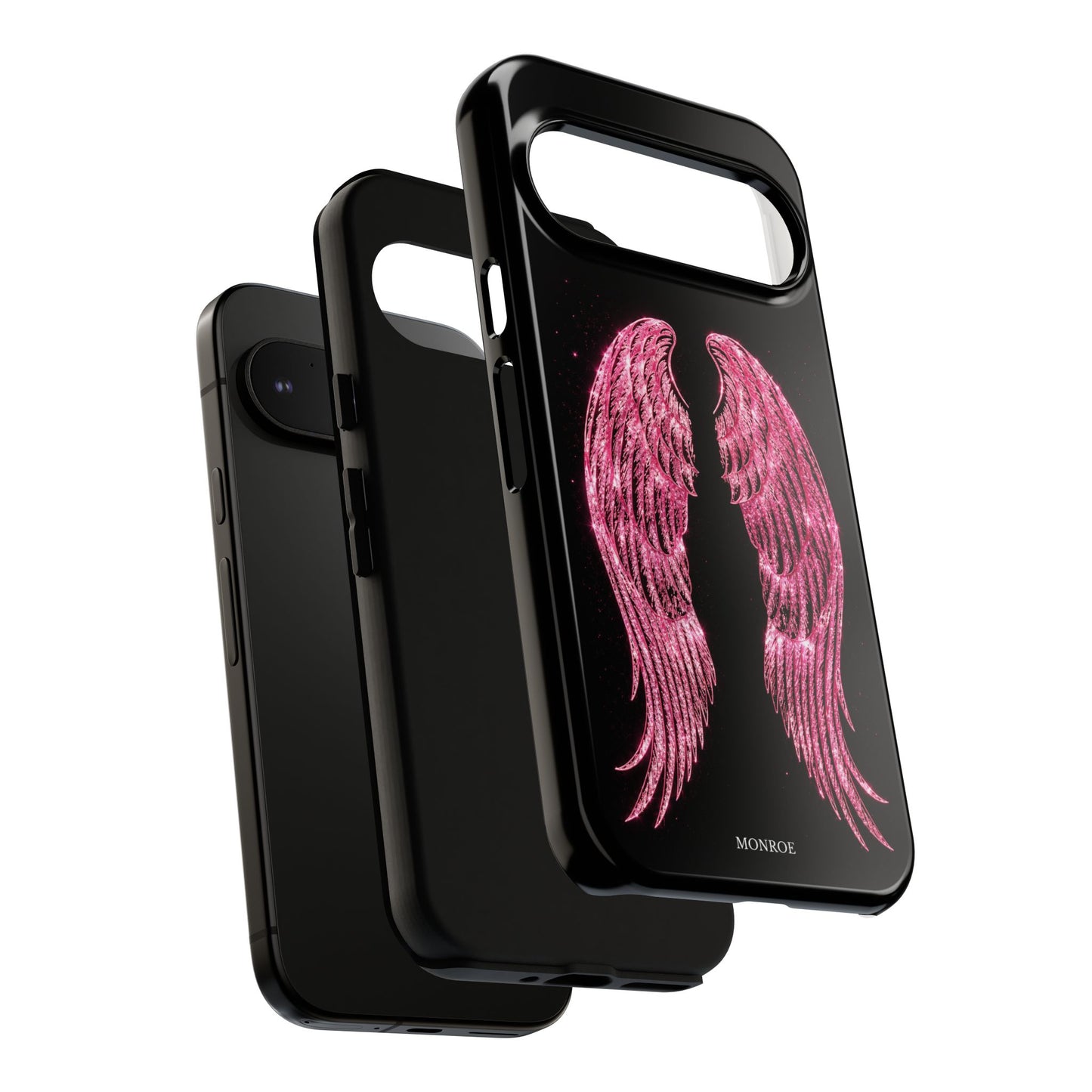 Pink Glitter Angel Tough Case
