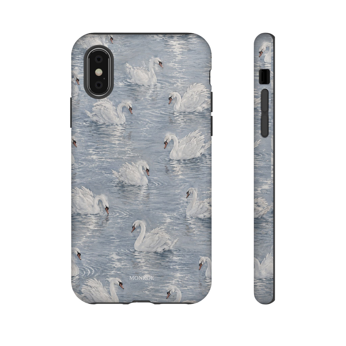 Swan Pattern Tough Case