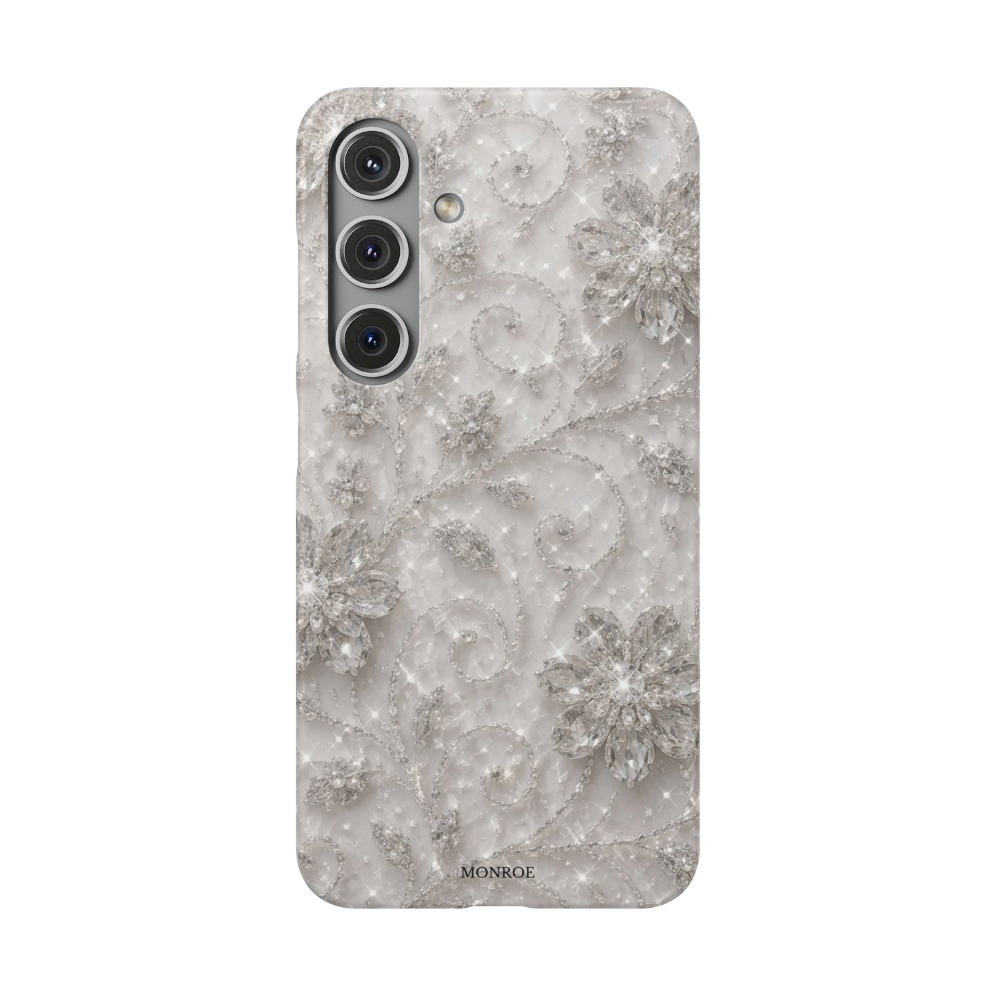 Glittery Floral Case