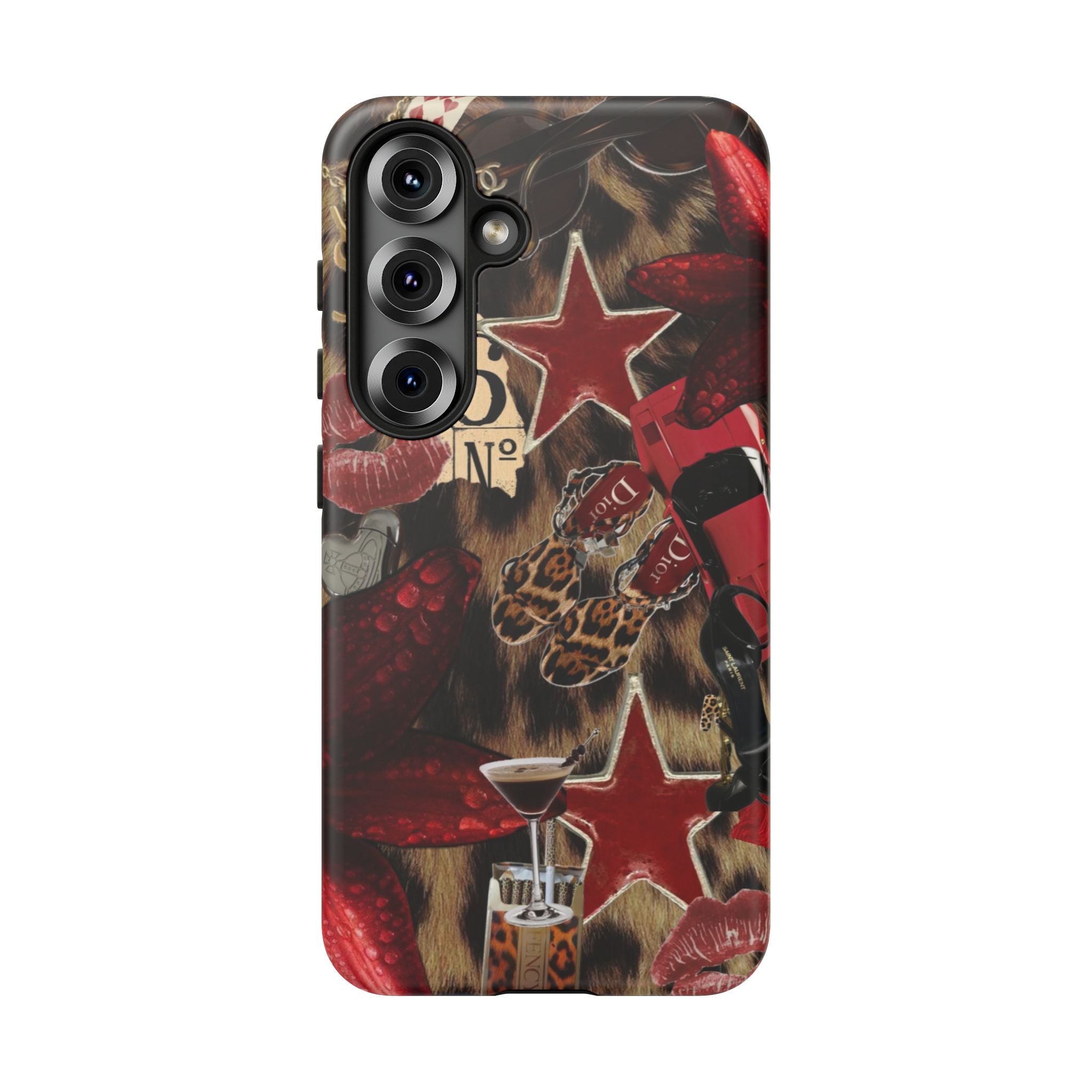 Cheetah Red Phone Case