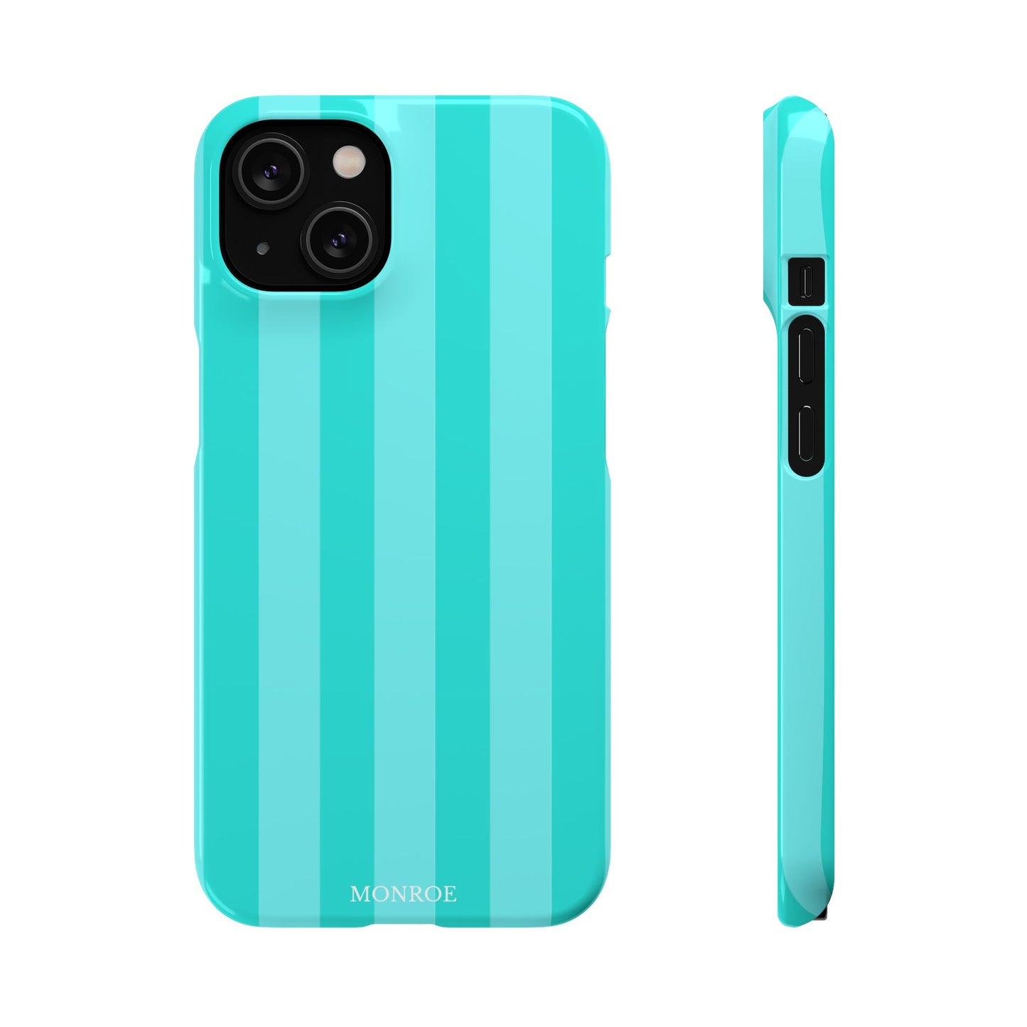 Striped Aqua Case