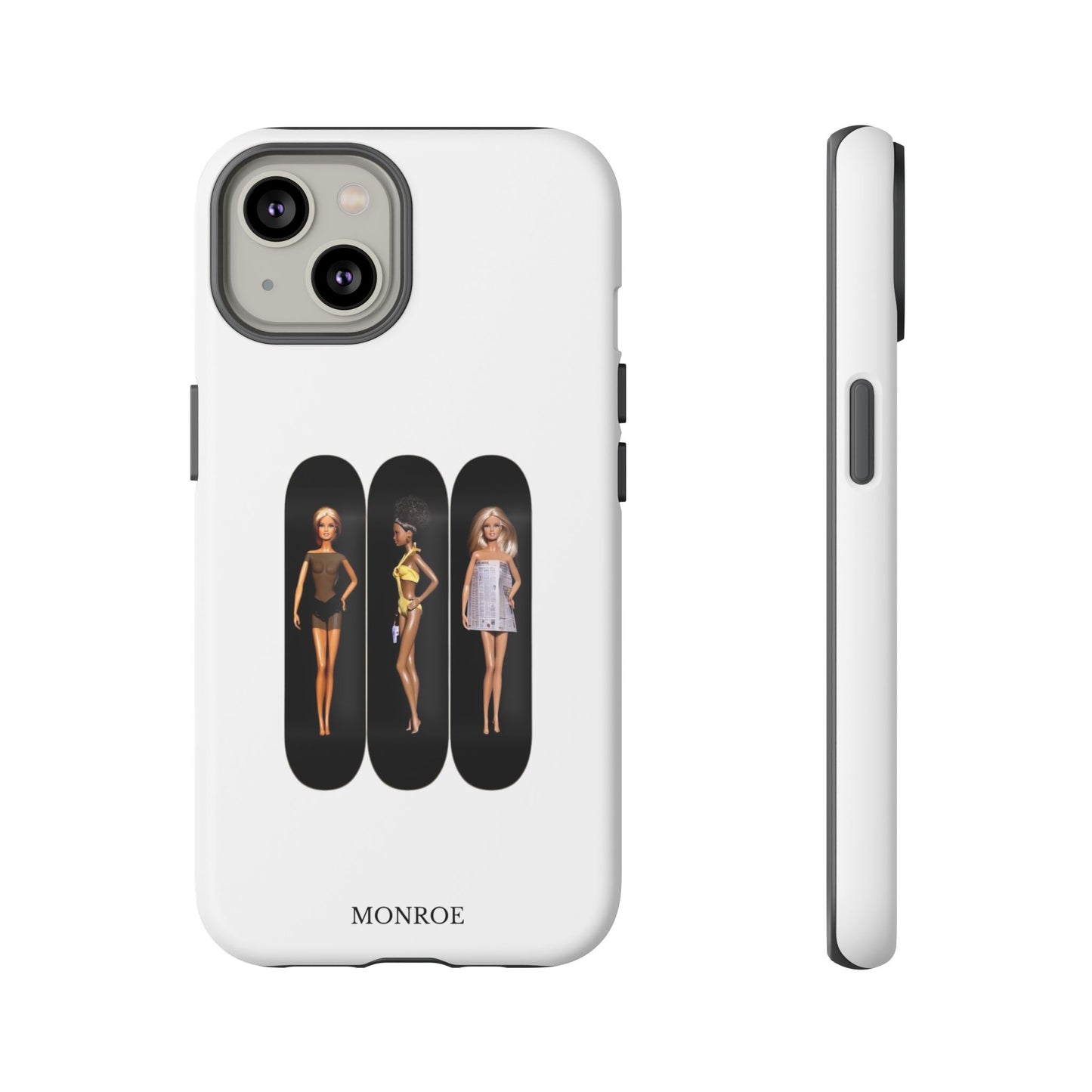Retro Doll Skateboard Tough Case