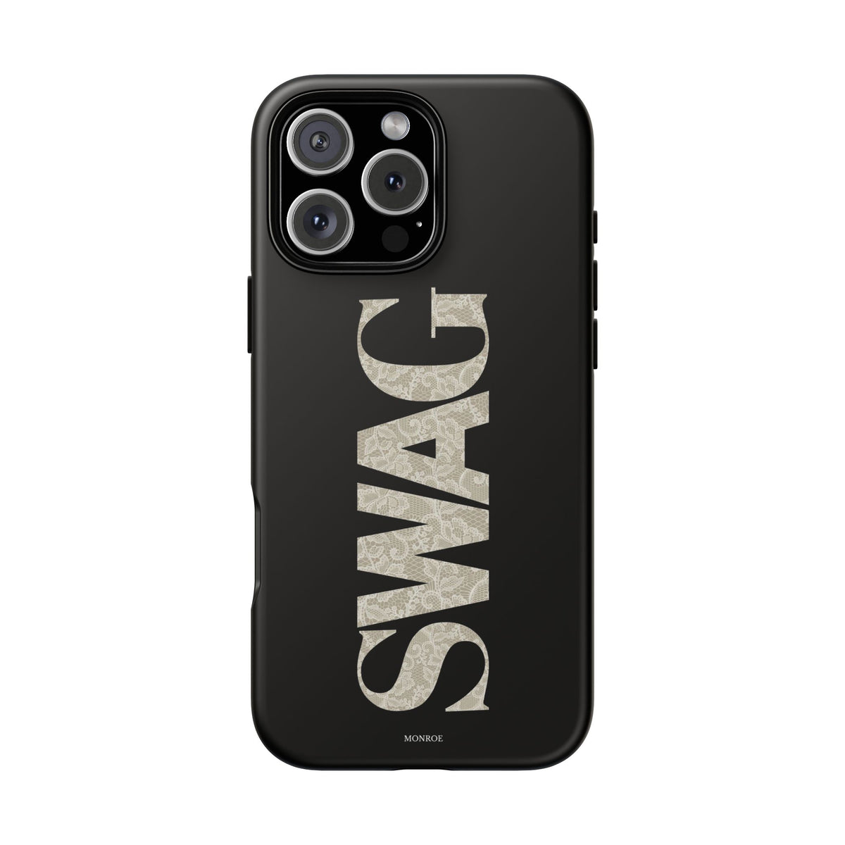 Lace Swag Black Tough Case