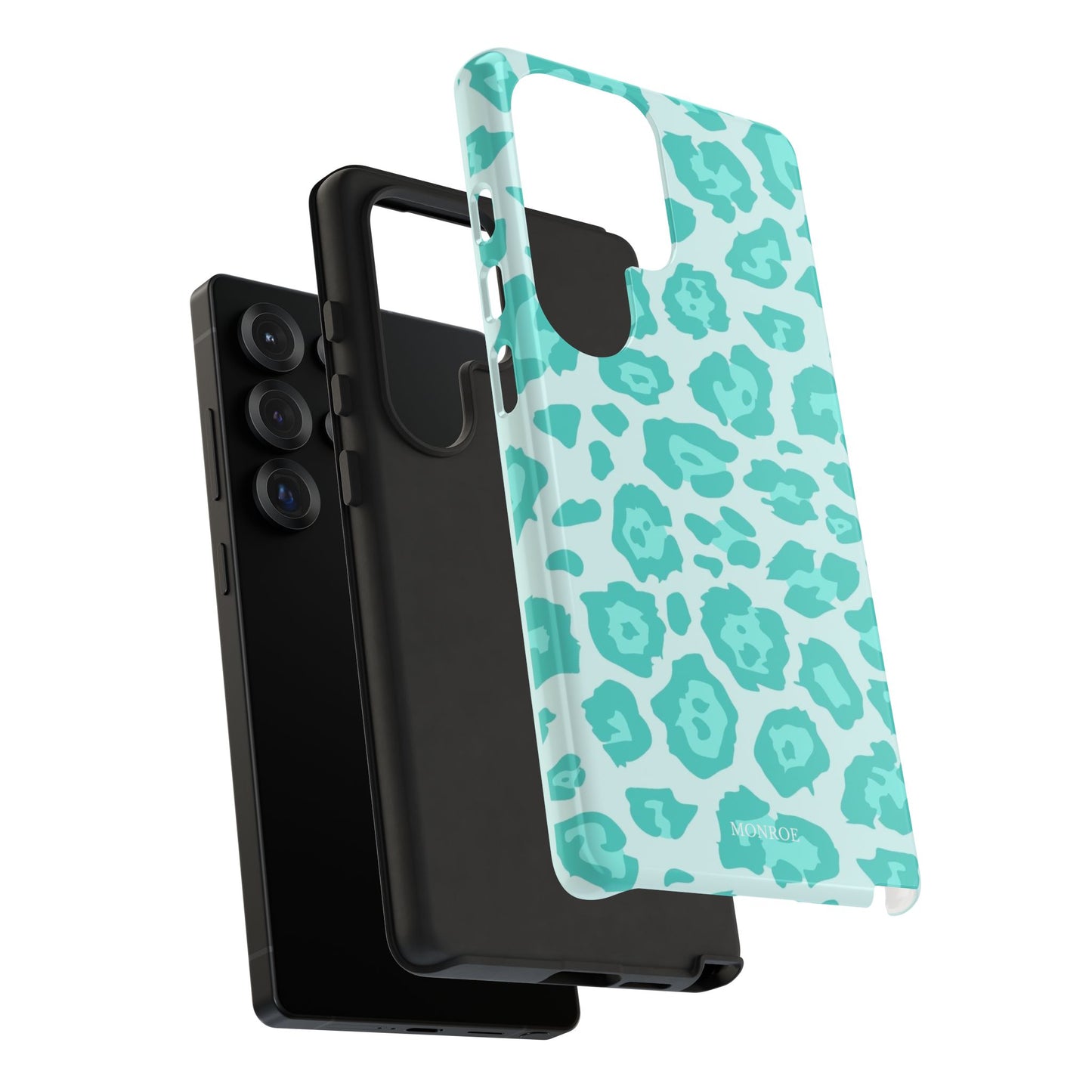 Teal Leopard Tough Case