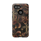 Floral Cross Pattern Tough Case