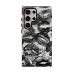 Black and Kiss Design Phone Case