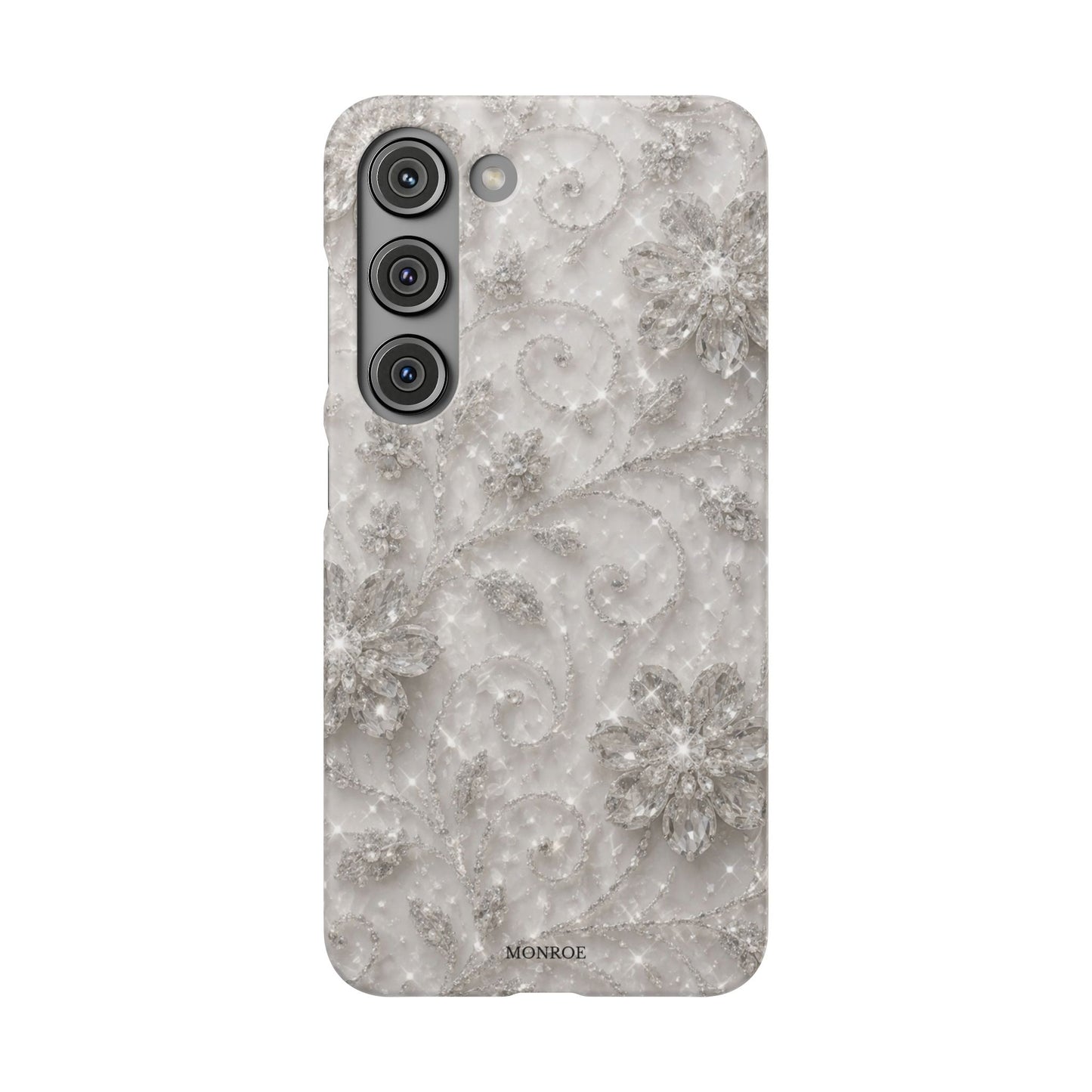 Glittery Floral Case