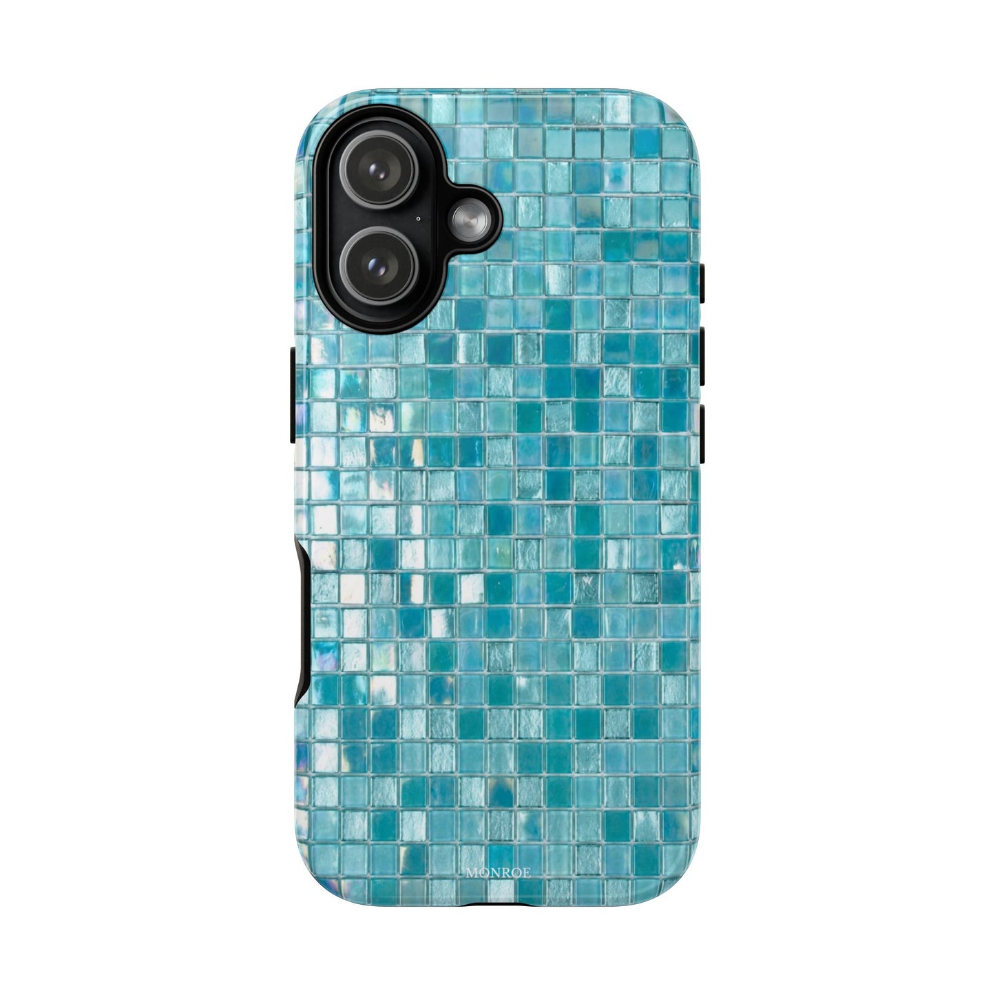 Hot Blue Mosaic Tile Tough Case