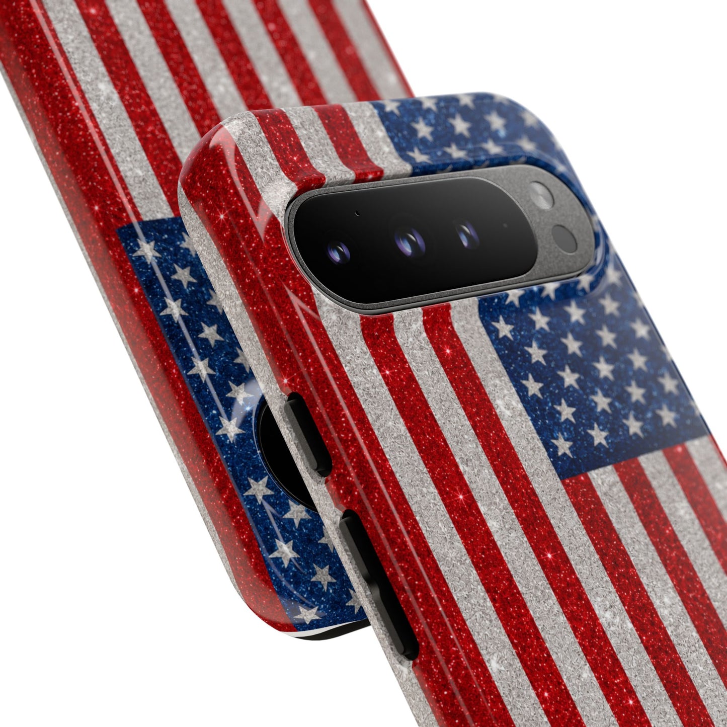America Glitter Tough Case