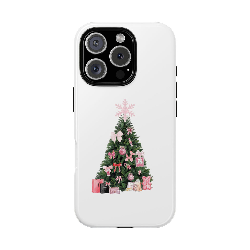 Lux Christmas Tree Phone Case