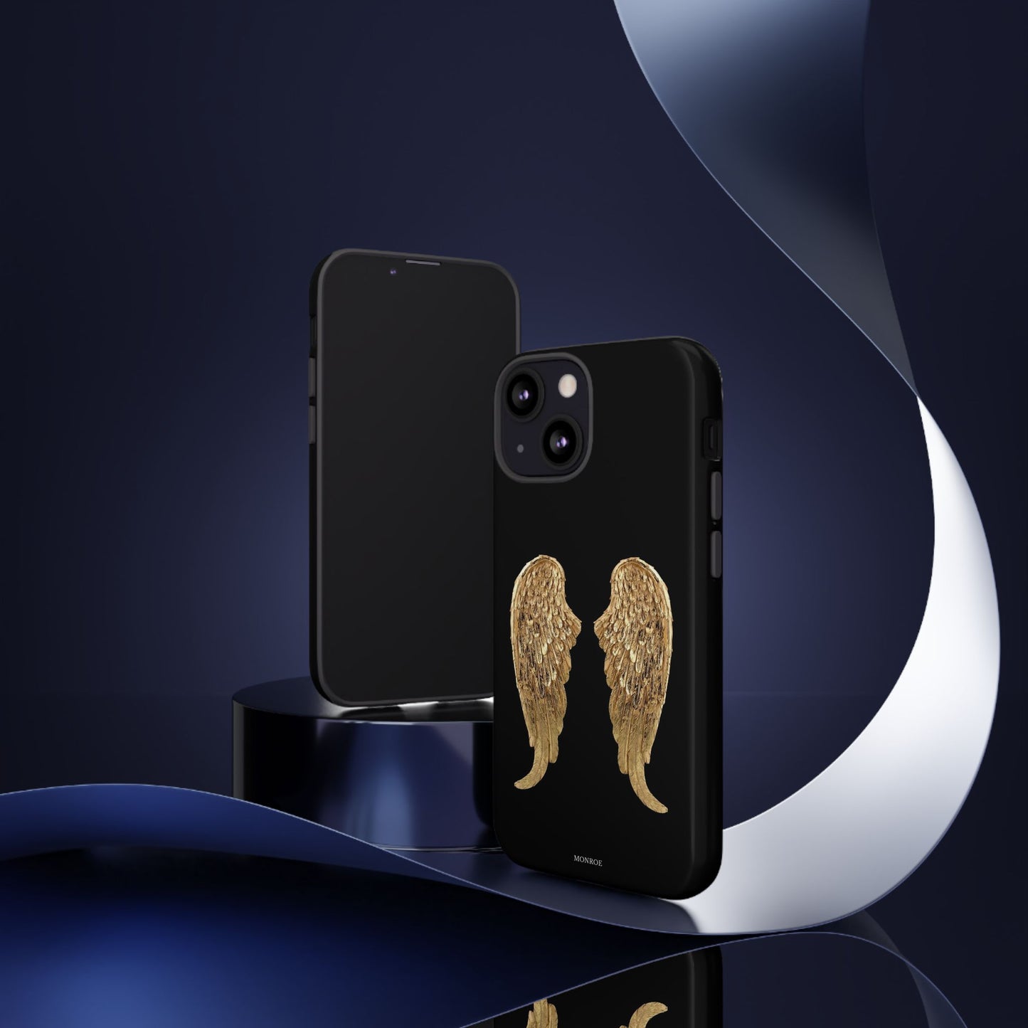 Gold Angel Wings Tough Case